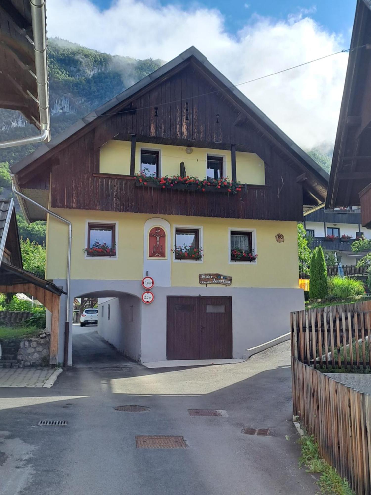 Apartmaji Jost Bohinj Eksteriør bilde